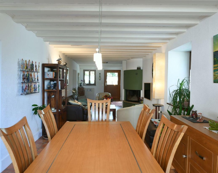 Salle-à-manger d'une maison villageoise - Plan-les-Ouates - Arare - A vendre - Agence Désormière & Vanhalst
