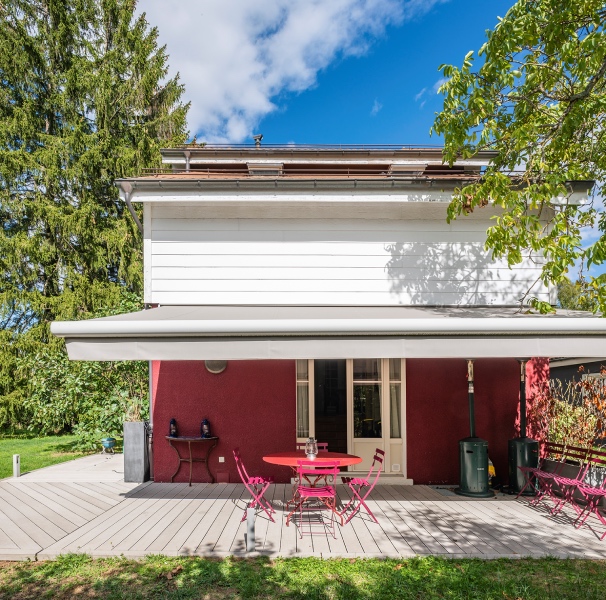 Maison individuelle à vendre à Bernex par l'agence Désormière & Vanhalst - terrasse