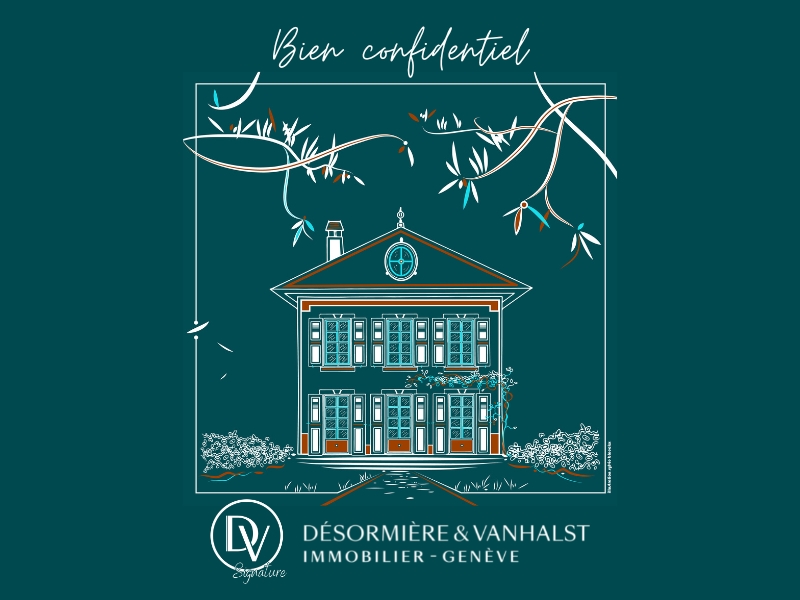 A vendre - propriété - confidentielle - Genève - agence immobilière - Désormière / Vanhalst - dv signature - villa