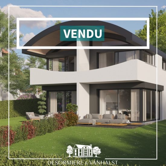Superbe villa neuve vendue à Cointrin/Vernier par l'agence immobilière Désormière & Vanhalst