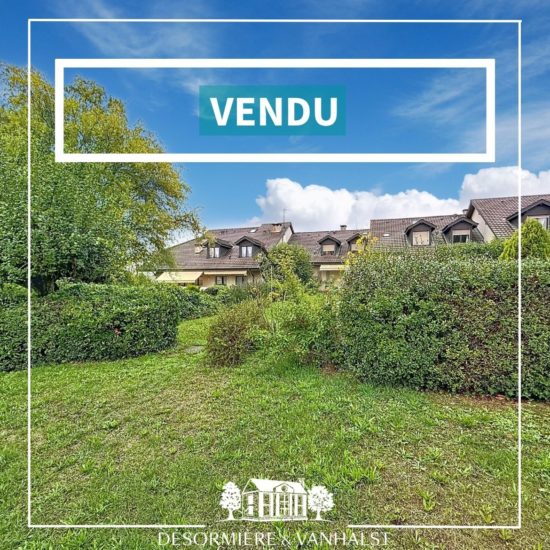 Bel appartement en duplex et attique de 5 pièces vendu à Laconnex par l'agence immobilière Désormière & Vanhalst