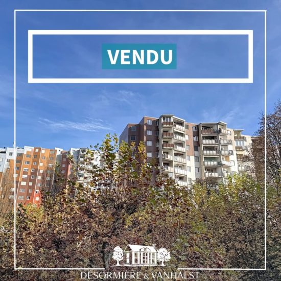 Vaste appartement de 4 pièces vendu aux Avanchets / Vernier par l'agence immobilière Désormière & Vanhalst