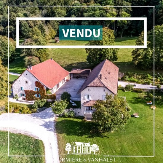 Superbe domaine à Présilly en France, vendu avec l'agence immobilière Désormière & Vanhalst